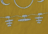 Ochre - Silver Blue